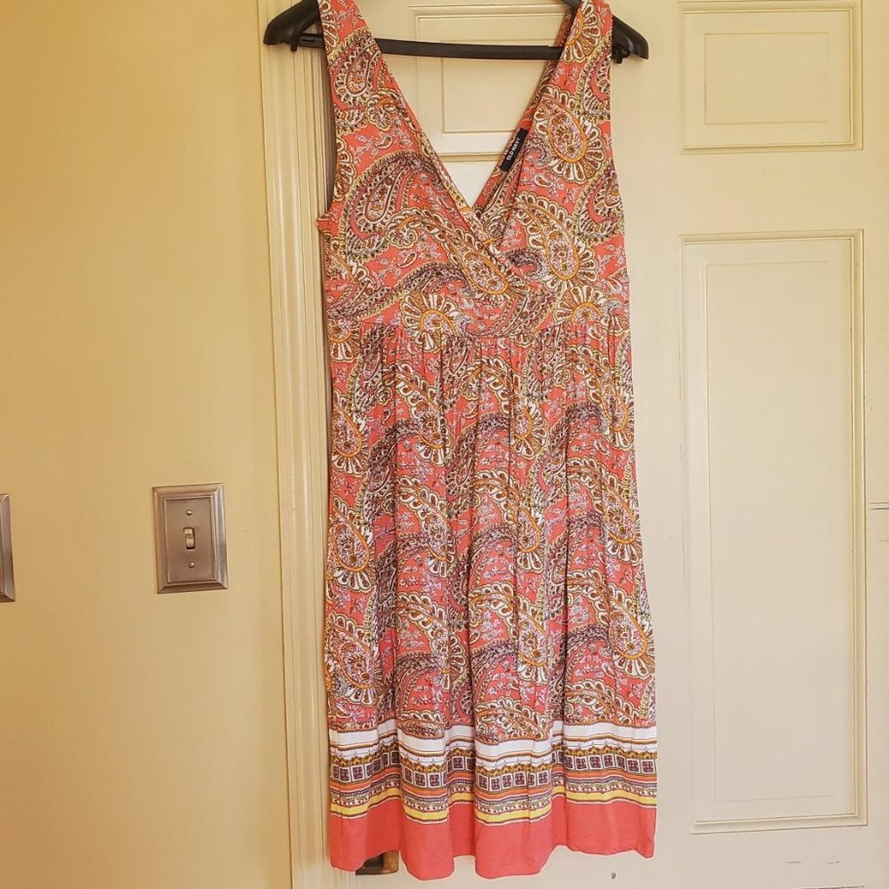 Old Navy V Neck Dress Womens Large